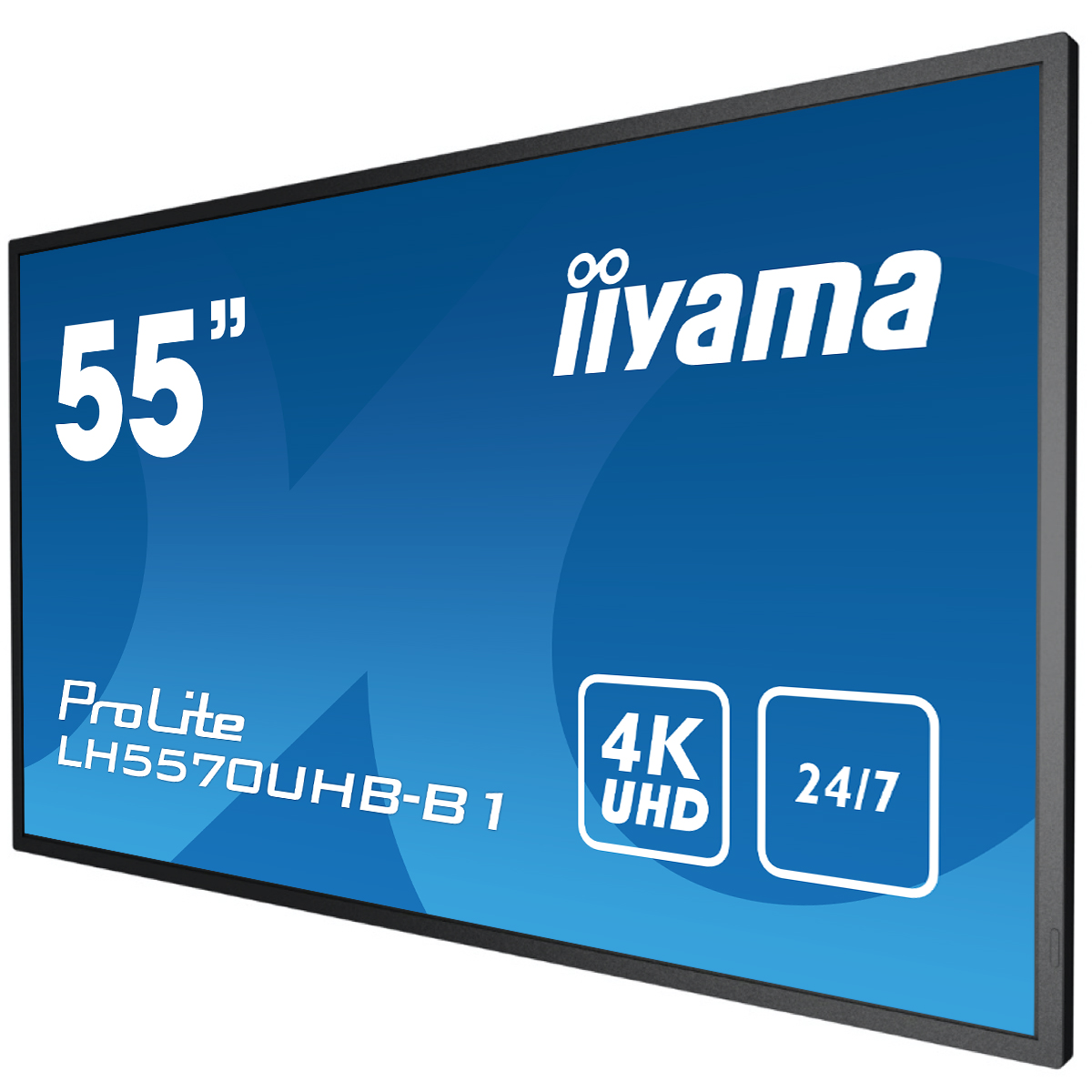 iiyama ProLite LH5570UHB-B1 - 55 Zoll - 700 cd/m² - Ultra-HD - 3840x2160 Pixel - 24/7 - Android 9 - Display