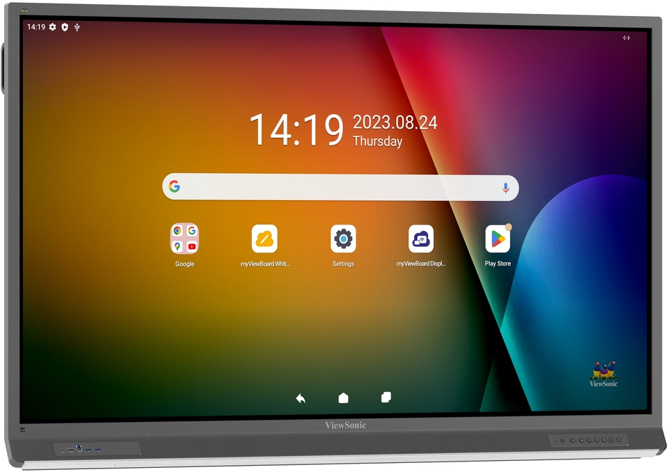 ViewSonic IFP6552-2F - 65 Zoll - 450 cd/m² - 4K - Ultra-HD - 3840x2160 Pixel - 40 Punkt - Android 13 - Touch Display