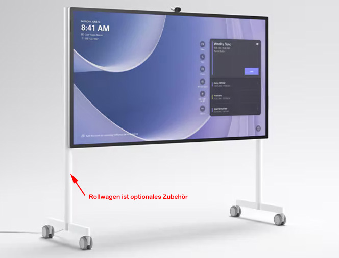 Microsoft Surface Hub 3 - 85 Zoll Display mit Surface Hub Smart Camera für grenzenlose Zusammenarbeit