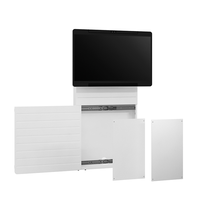 Hagor CON-Line Big W Lift Cisco WebEx Board Pro 55 - displayspezifische Medienstele  - 55 Zoll - Boden-Wand-Montage - Weiß