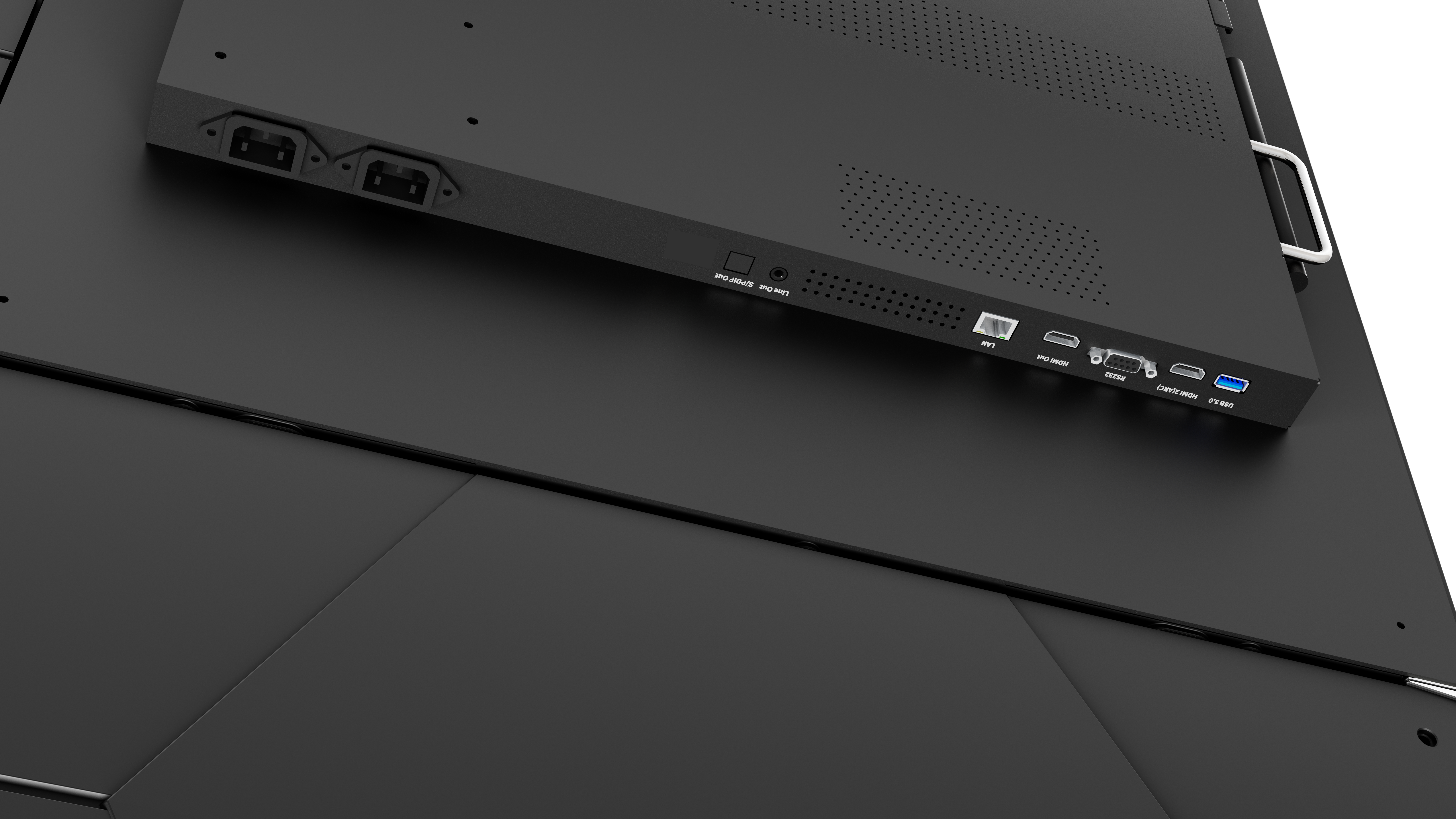 NewLine DV One+ DV-16324plus - 163 Zoll - 550 cd/m² - 1.875 mm PP - Full-HD - Android 13 - Direct View LED - All-in-One - Display