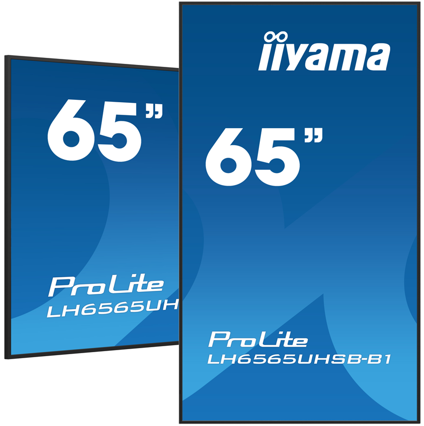 iiyama ProLite LH6565UHSB-B1 - 65 Zoll - 800 cd/m² - 4K - Ultra-HD - 3840x2160 Pixel - 24/7 - Android Display