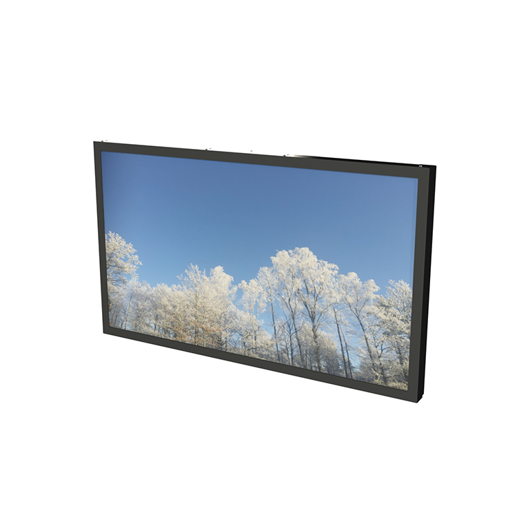 HI-ND Front Cover - Frame for 75 inch signage displays from Samsung - Black
