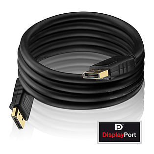 PureLink PI5010-030 DisplayPort Kabel - 8K - PureInstall - 3,0 Meter - Schwarz