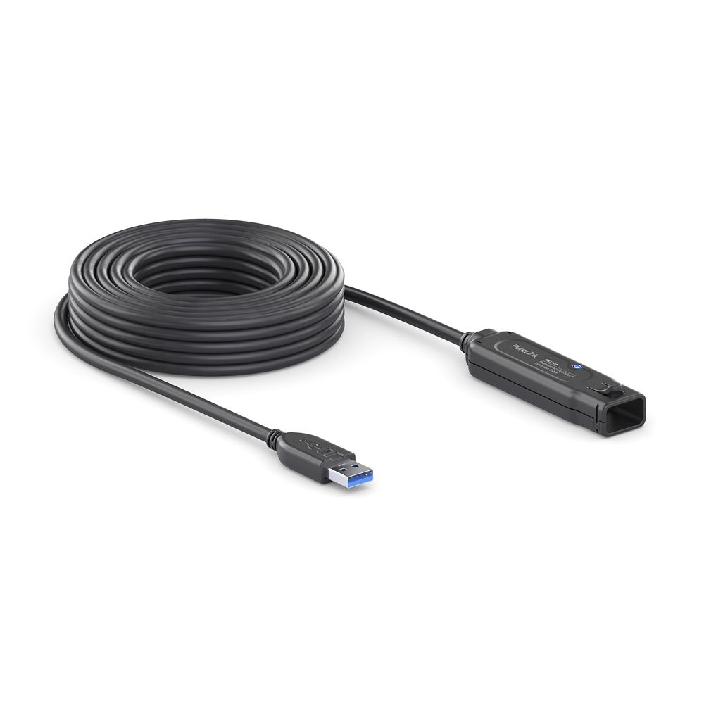 PureLink DS3100-050 - Active Premium USB 3.2 - USB-A / USB-A - Extension cable - 5.0m - Black