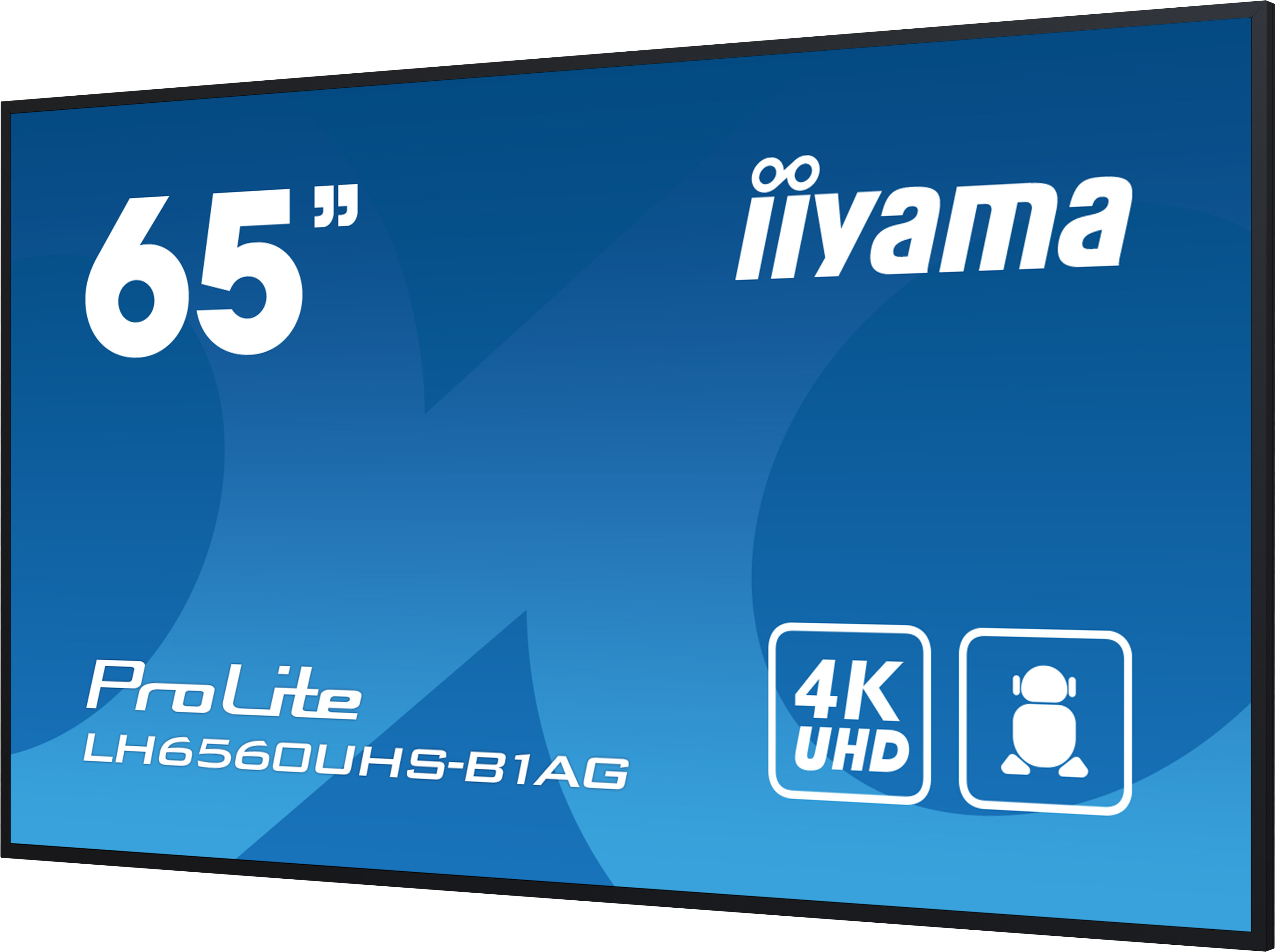 iiyama ProLite LH6560UHS-B1AG - 65 Zoll - 500 cd/m² - 4K - Ultra-HD - 3840 x 2160 Pixel - 24/7 - Android - Display