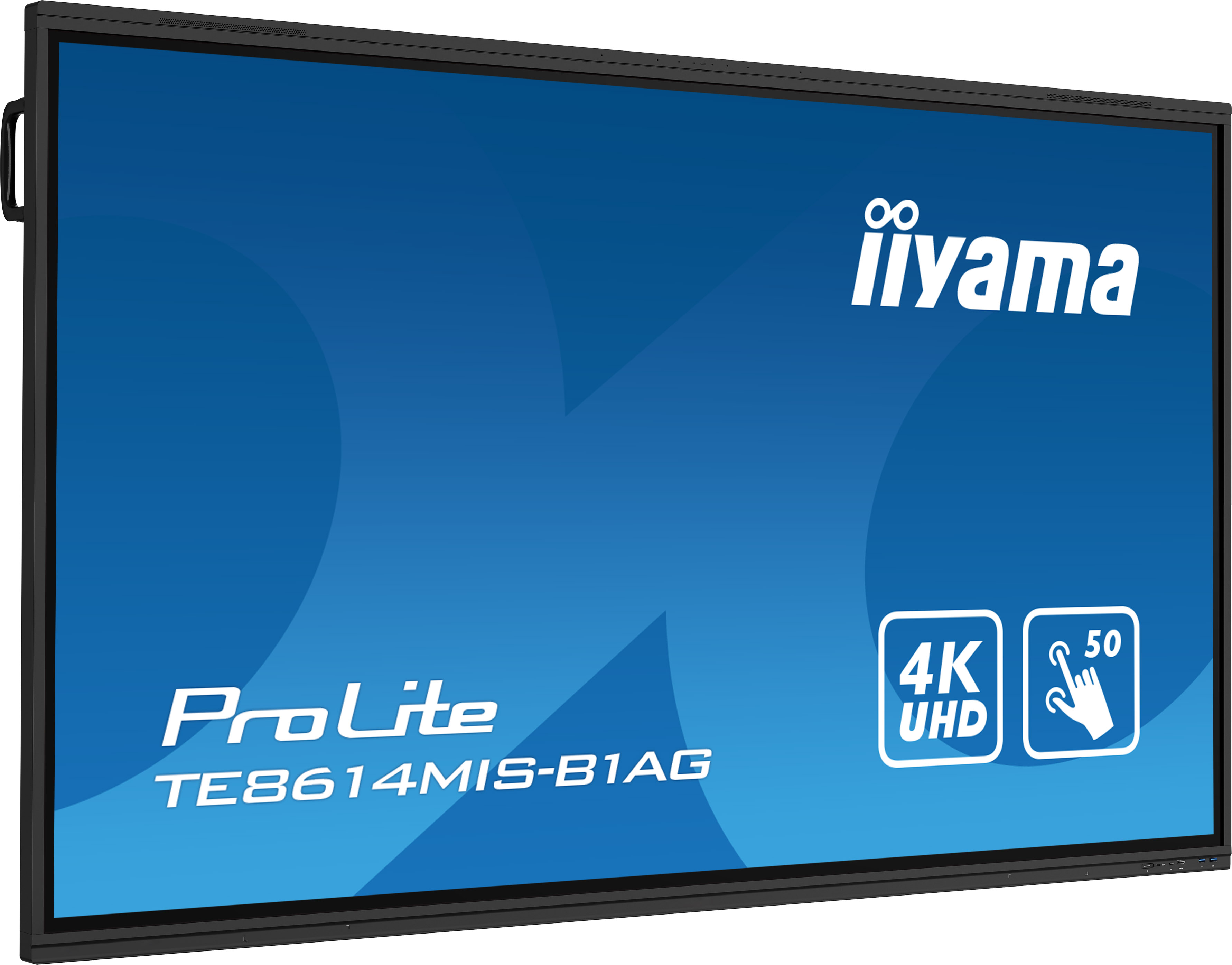 iiyama PROLITE TE8614MIS-B1AG - 86 inch - 435 cd/m² - 4K ULTRA-HD - 3840X2160 pixel - 24/7 - 50 point - touch display