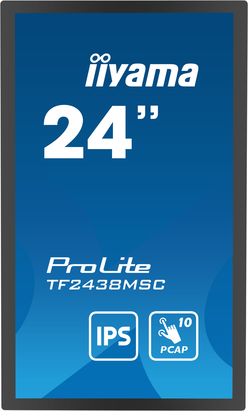 iiyama ProLite TF2438MSC-B1 - 24 Zoll - 600 cd/m² - Full-HD - 1920x1080 Pixel - Touch Display