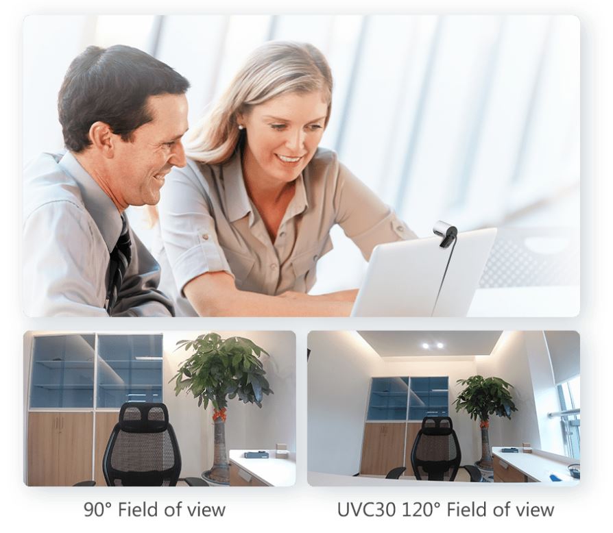 UVC30 Desktop - Intelligentes Meeting-Erlebnis 120° Sichtfeld.