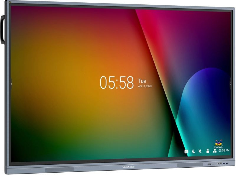 ViewSonic IFP7533-G - 75 Zoll - 400 cd/m² - 4K - Ultra-HD - 3840x2160 Pixel - Android - 40 Punkt - 128GB - Touch Display 