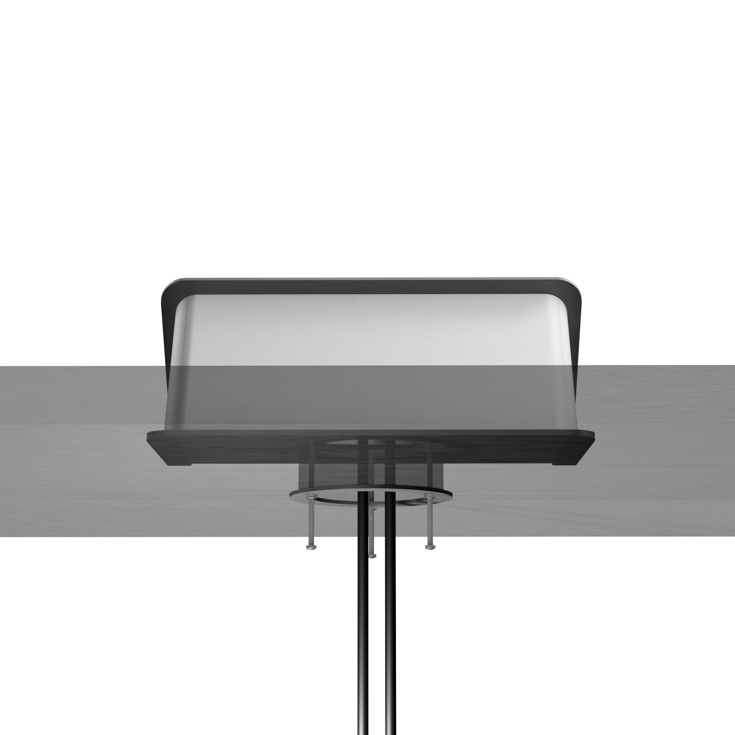Kindermann CablePort desk² 80 4-fach 2xStrom - 1x USB-A / 1x USB-C - Tischeinbaugehäuse - Edelstahl