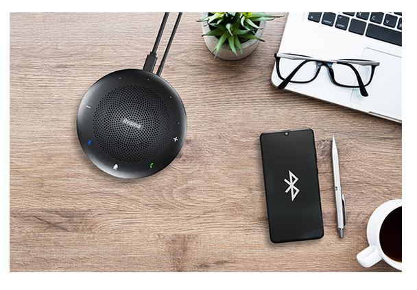 iiyama UC SPK01M Bluetooth-Lautsprecher - mit bis zu 3 Geräten gleichzeitig verbinden