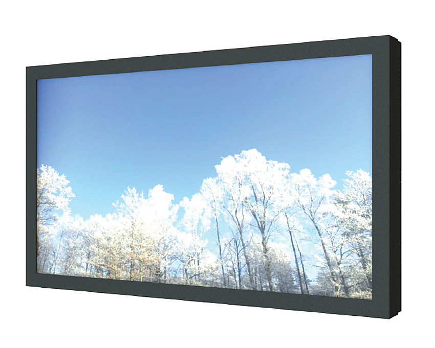 HI-ND WC5512T-0101-02 - Wall Casing Touch - 55 Zoll - Wandgehäuse für Samsung Touch Display QM55B-T - Landscape - Schwarz