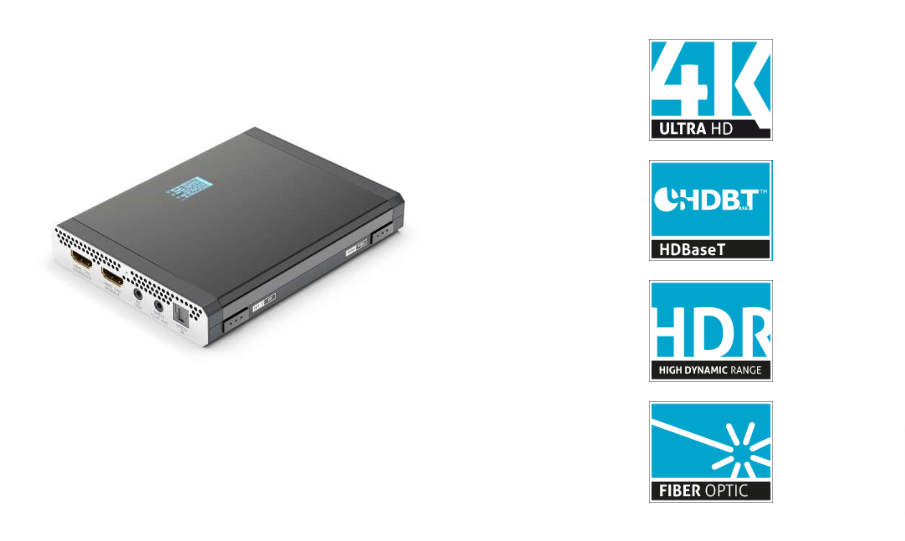 HDFury Maestro HDF0150-RX - 4x2 Switch - 4K 18Gbps - HDMI HDBaseT Matrix - Receiver only
