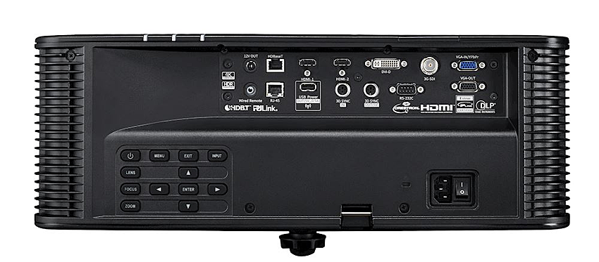 Optoma ZU860 - WUXGA - 8500 Ansi - Laser - DLP-Projektor - für Wechselobjektiv - Schwarz