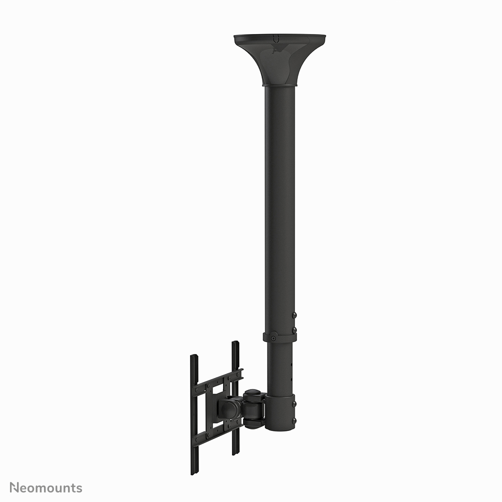 Neomounts FPMA-C200BLACK - adjustable ceiling mount - 10-40 inch - VESA 200x200mm - up to 20kg - black