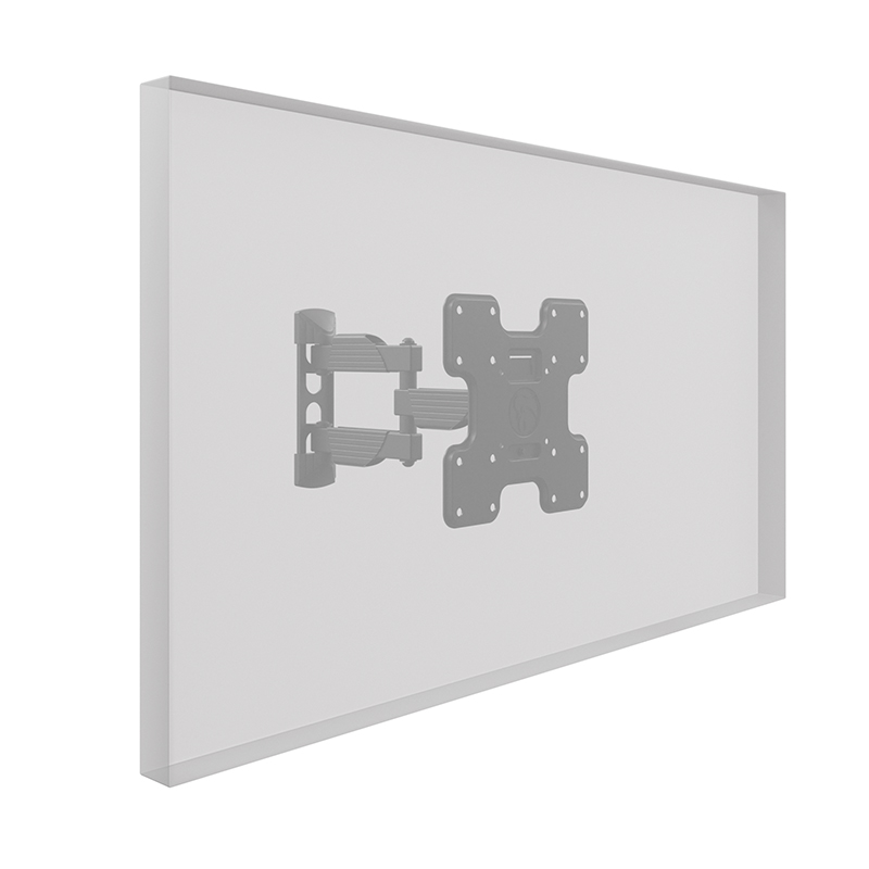 Hagor BrackIT S-II - swivelling and tilting wall mount - 32-43 inch - VESA 200x200mm - up to 25kg - black