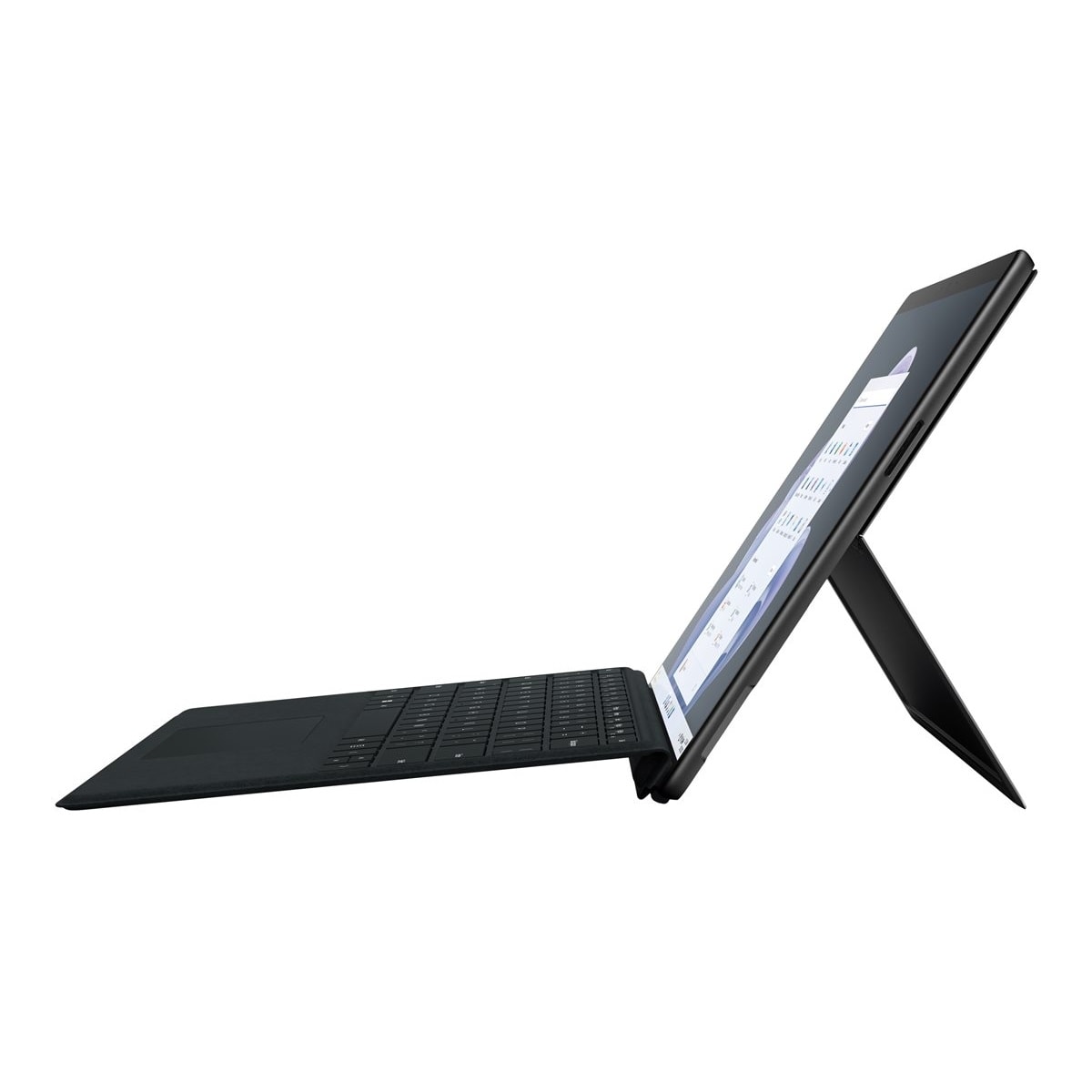 Microsoft Surface Pro 9 for Business - Tablet - Intel Core i7 1265U / 1.8 GHz - Evo - Win 11 Pro - Intel Iris Xe Grafikkarte - 16 GB RAM - 256 GB SSD - 33 cm (13") - Graphit