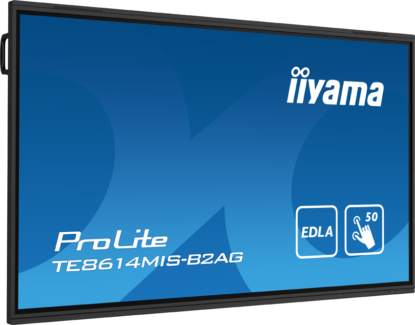 iiyama PROLITE TE8614MIS-B2AG - 86 Zoll - 435 cd/m² - 4K - Ultra-HD - 3840X2160 Pixel - 24/7 - 50 Punkt - Touch Display