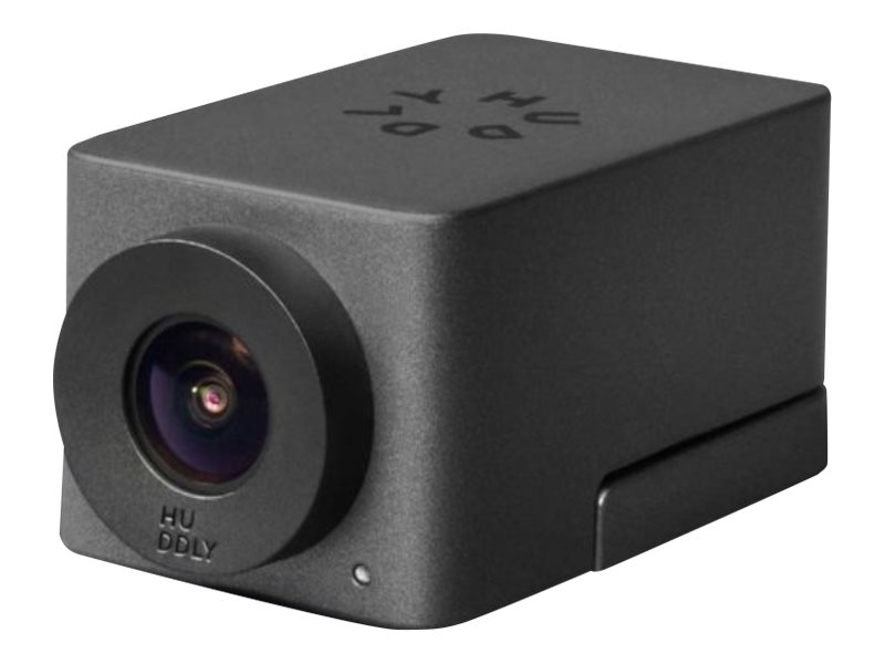 Huddly GO Kamera - WFH-Kit - Videokonferenzkamera mit Weitwinkelobjektiv - inkl. 0,6 Meter + 1,15 Meter USB-Kabel - kleine Räume - Grau