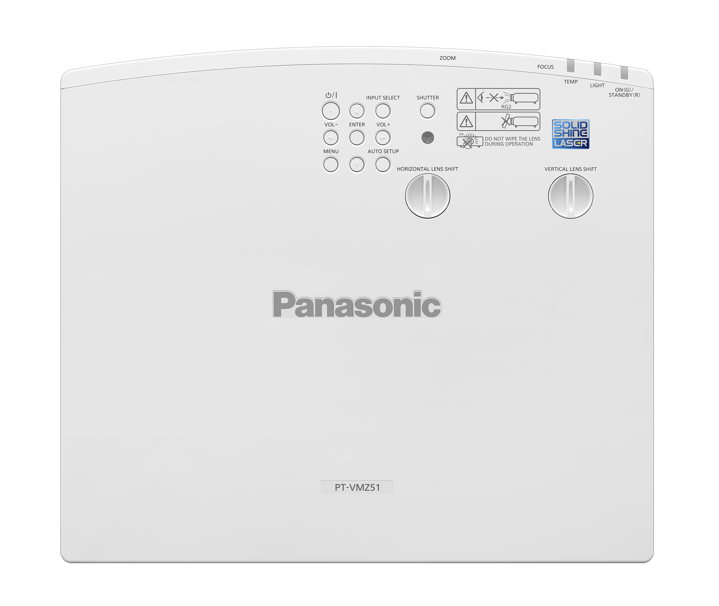 Panasonic PT-VMZ51EJ - WUXGA - 5200 Ansi - Laser - LCD Projektor - Weiss