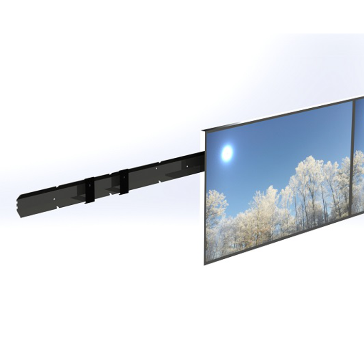 HI-ND VR5500-0401 - Video Row Halterung 4x55 - 55 Zoll - für Samsung 55 Zoll - Grau