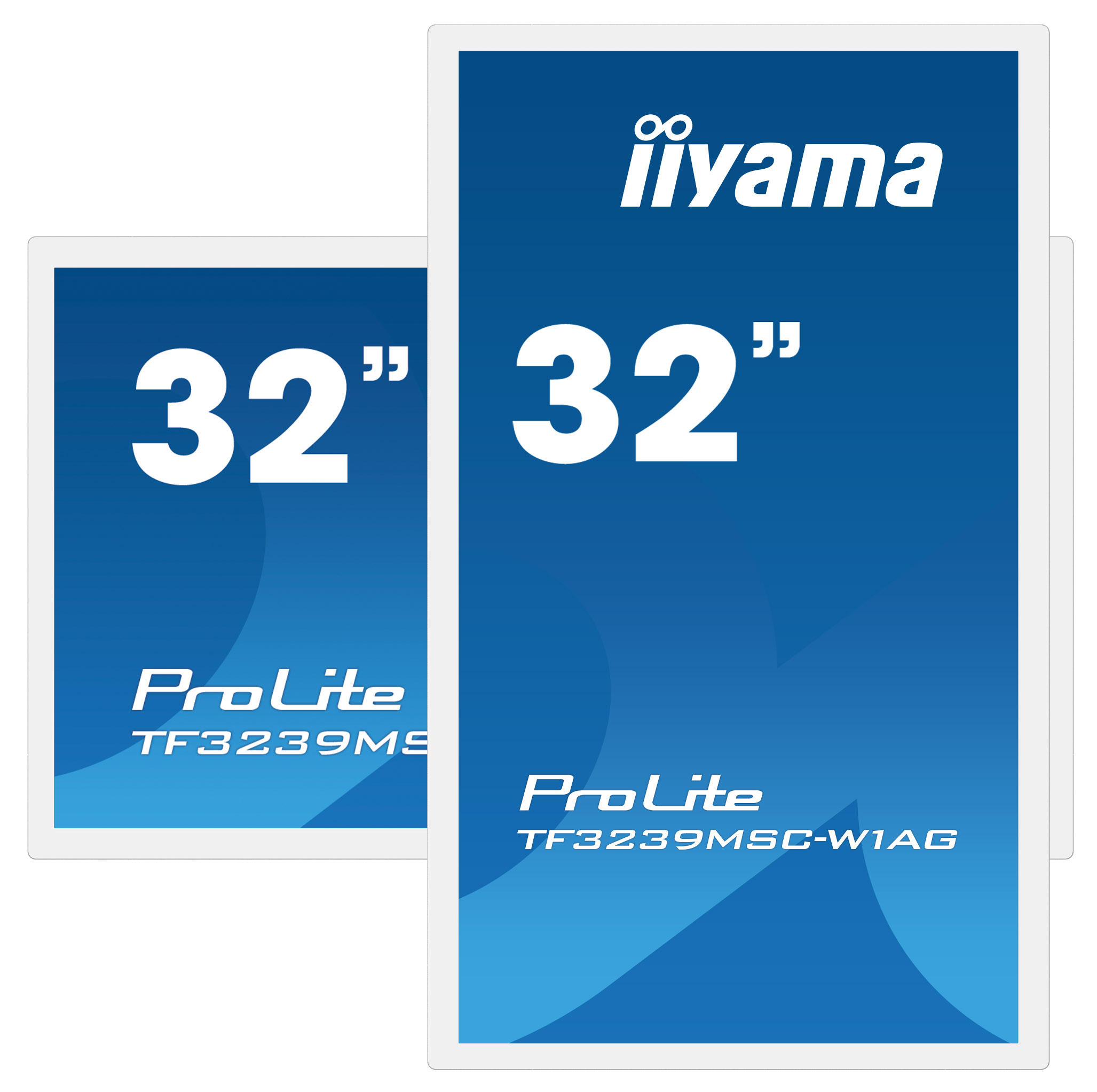 iiyama ProLite TF3239MSC-W1AG - 32 Zoll - 500 cd/m² - Full-HD - 1920x1080 Pixel - 24/7 - 12 Punkt - Touch Display - Weiss