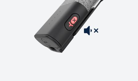 Catchbox Plus Bundle - 1 Cube Litter Microphone Red - 1 Clip Wireless Lapel Microphone Dark Grey - with Wireless Charger