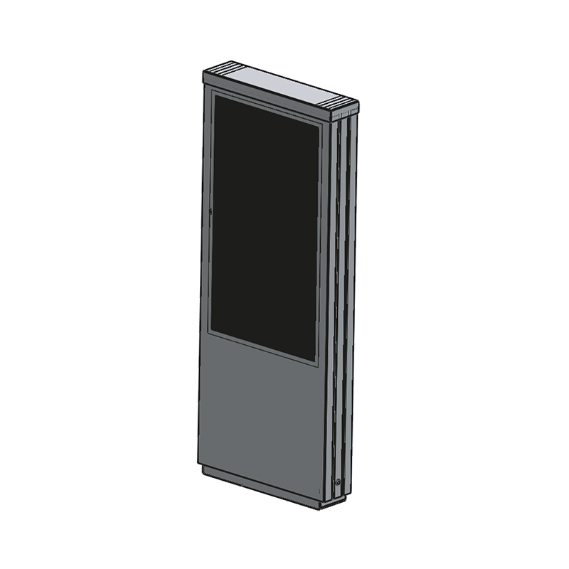 Hagor ScreenOut OH75A/F - Outdoor-Stele aus Edelstahl - Kunststoffpulverbeschichtet - hochwetterfest