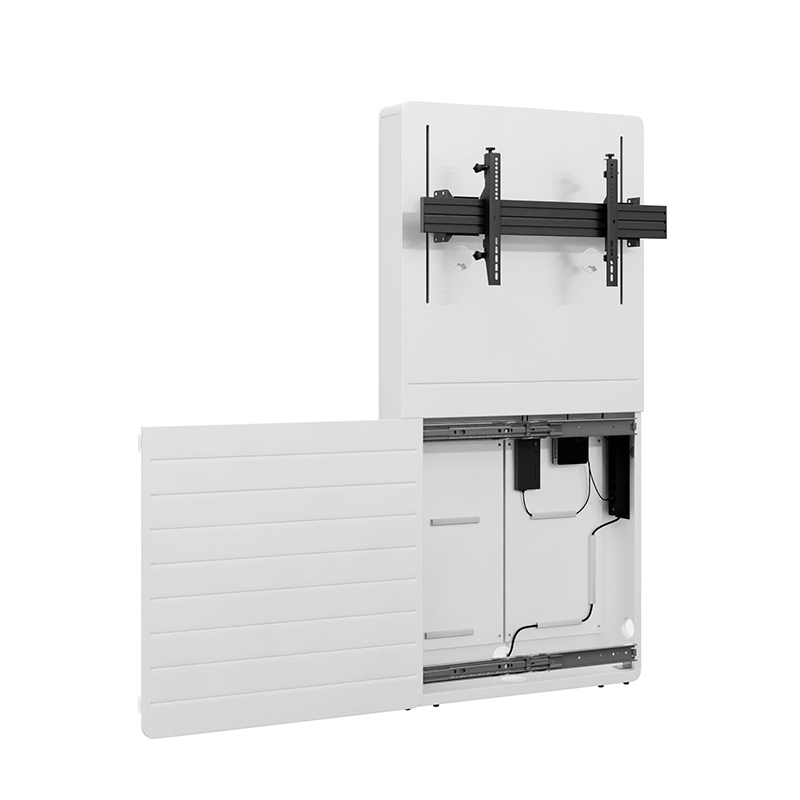 Hagor CON-Line Big W Lift 75 - 98 - electric height-adjustable floor/wall mount - 75-98 inch - VESA 800x600mm - up to 150kg - white