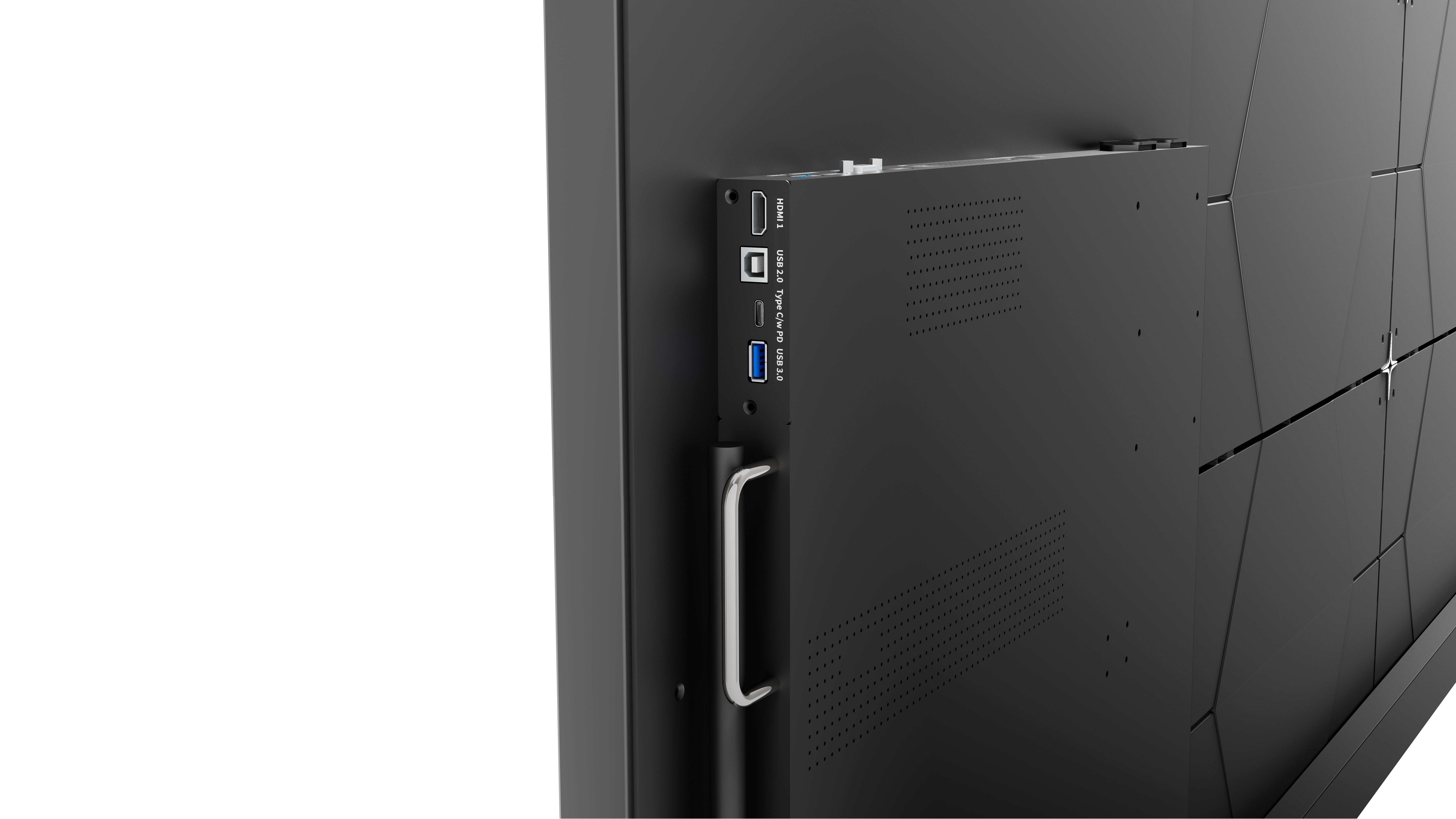 NewLine DV One+ DV-16324plus - 163 Zoll - 550 cd/m² - 1.875 mm PP - Full-HD - Android 13 - Direct View LED - All-in-One - Display