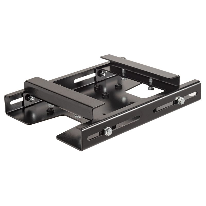 Hagor T-Träger-Adapter - passend für Deckenhalterungen der PLD- u. HA DH-Serie - Schwarz