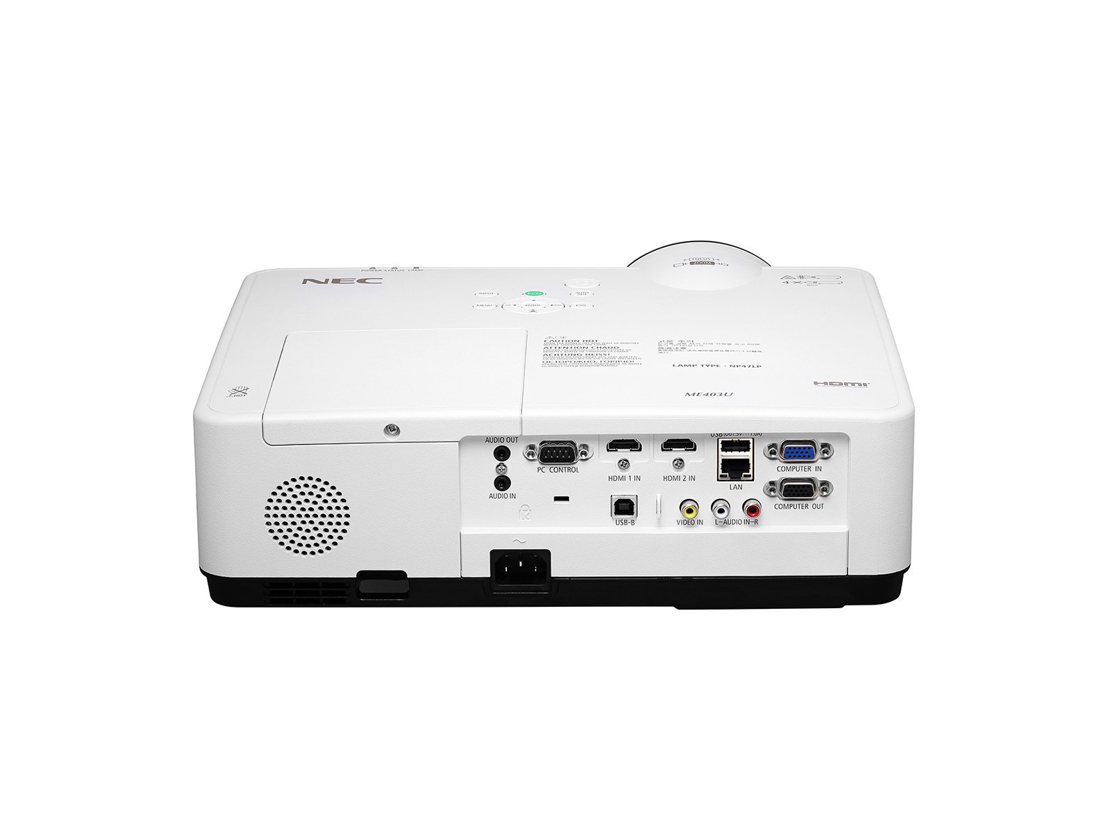 NEC ME403U - WUXGA - 4000 ANSI - LCD Projektor - Weiss