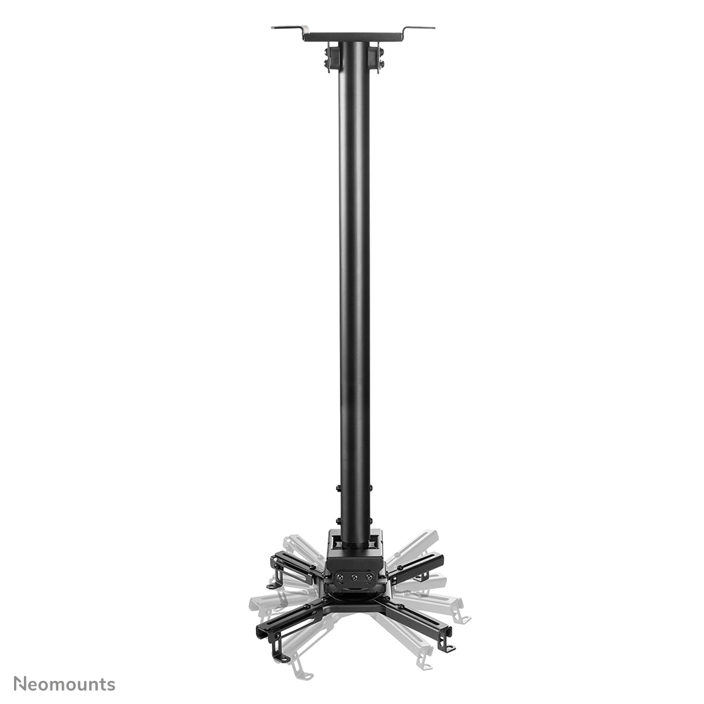 Neomounts CL25-550BL1 - verstellbare Deckenhalterung für Projektor - bis 35 kg - Schwarz