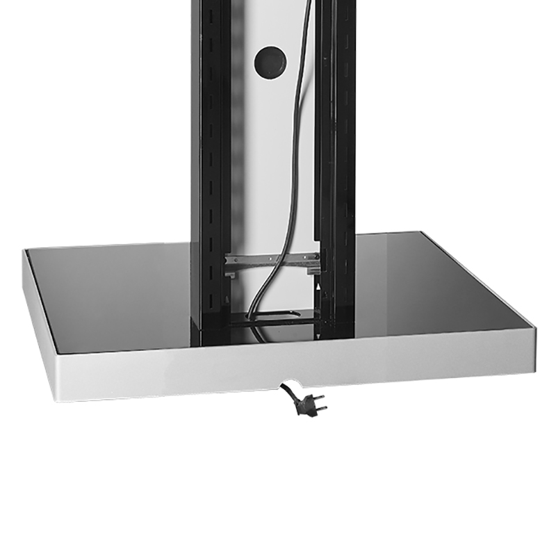 Hagor Info-Tower Dual - mobile stand system - 40-55 inch - max. 2x 35 kg - VESA 600x400mm - black