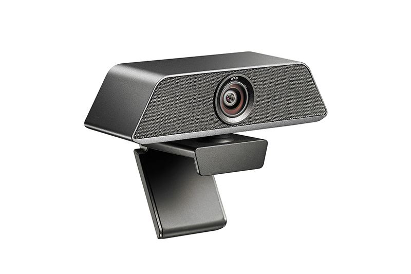 Optoma SC26B - 4K UHD Conference Webcam - USB-C Camera - 120° Field of View - for Optoma Touch Displays - Small Rooms - Black