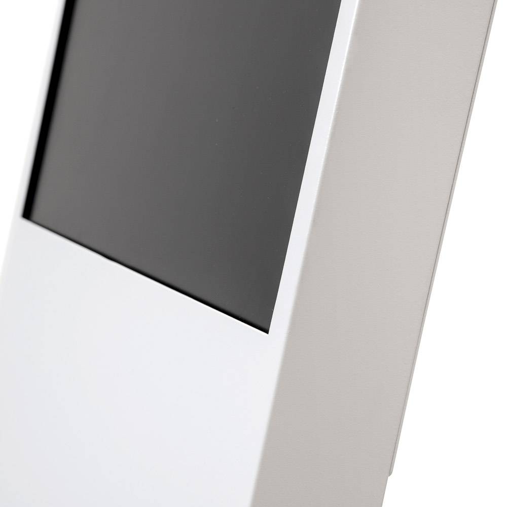 Digitaler Kundenstopper Spectrum 43 Zoll - Samsung QM43C - 500 cd/m² - UHD - 24/7 - Weiß