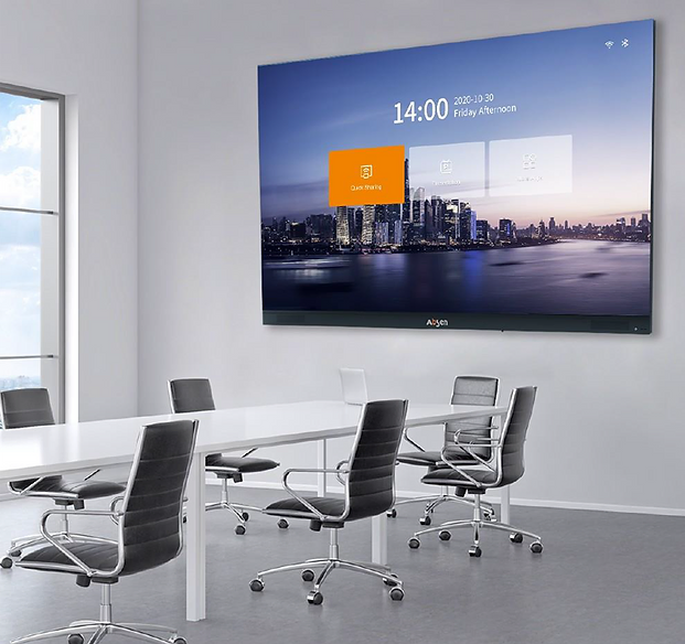 Absen Icon C138 AIO LED-Wall - 138 Zoll - 1.5mm PP - 350  cd/m² - 1920 x 1080 - Android 8.0 - SMD LED-Display + Wandhalterung