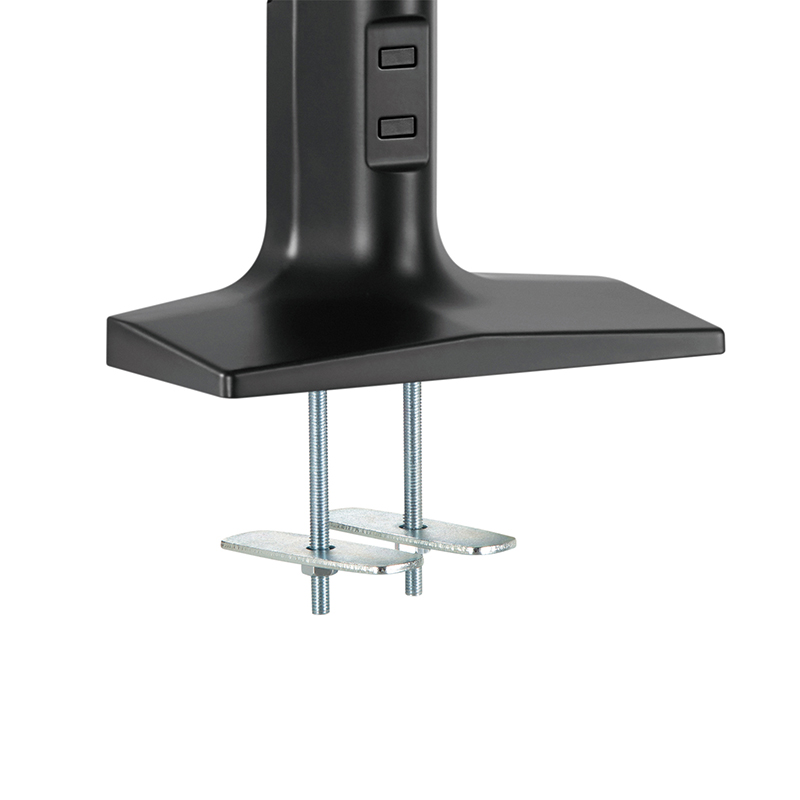 Hagor HA Gasliftarm Single - full-motion desk mount - 17-43 inch - 2.5-18 kg - VESA 200x100mm - Black