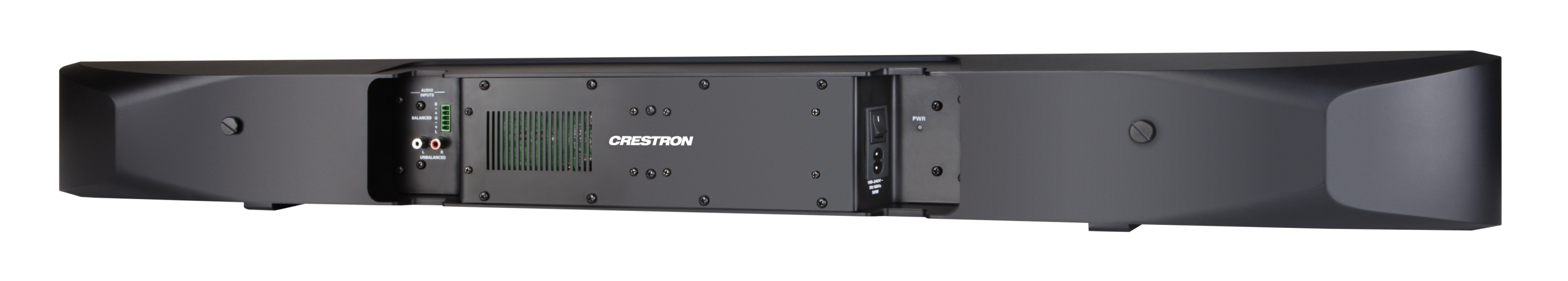 CRESTRON SAROS SB-200-P-B Aktive Stereo-Soundbar