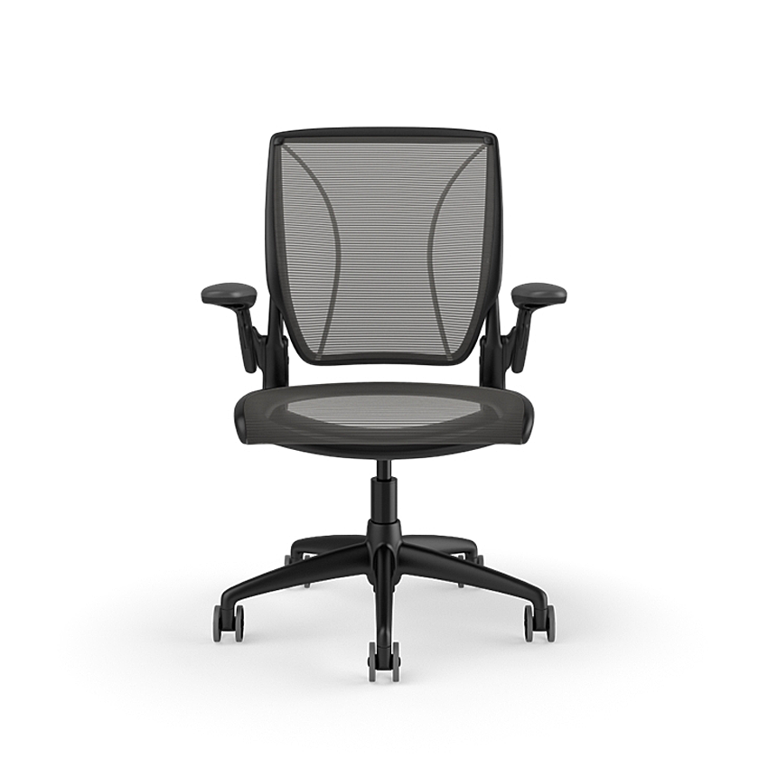 Humanscale Diffrient World W11BN10N10SHNSC - Armrests - Swivel - Office chair - Home office - Black