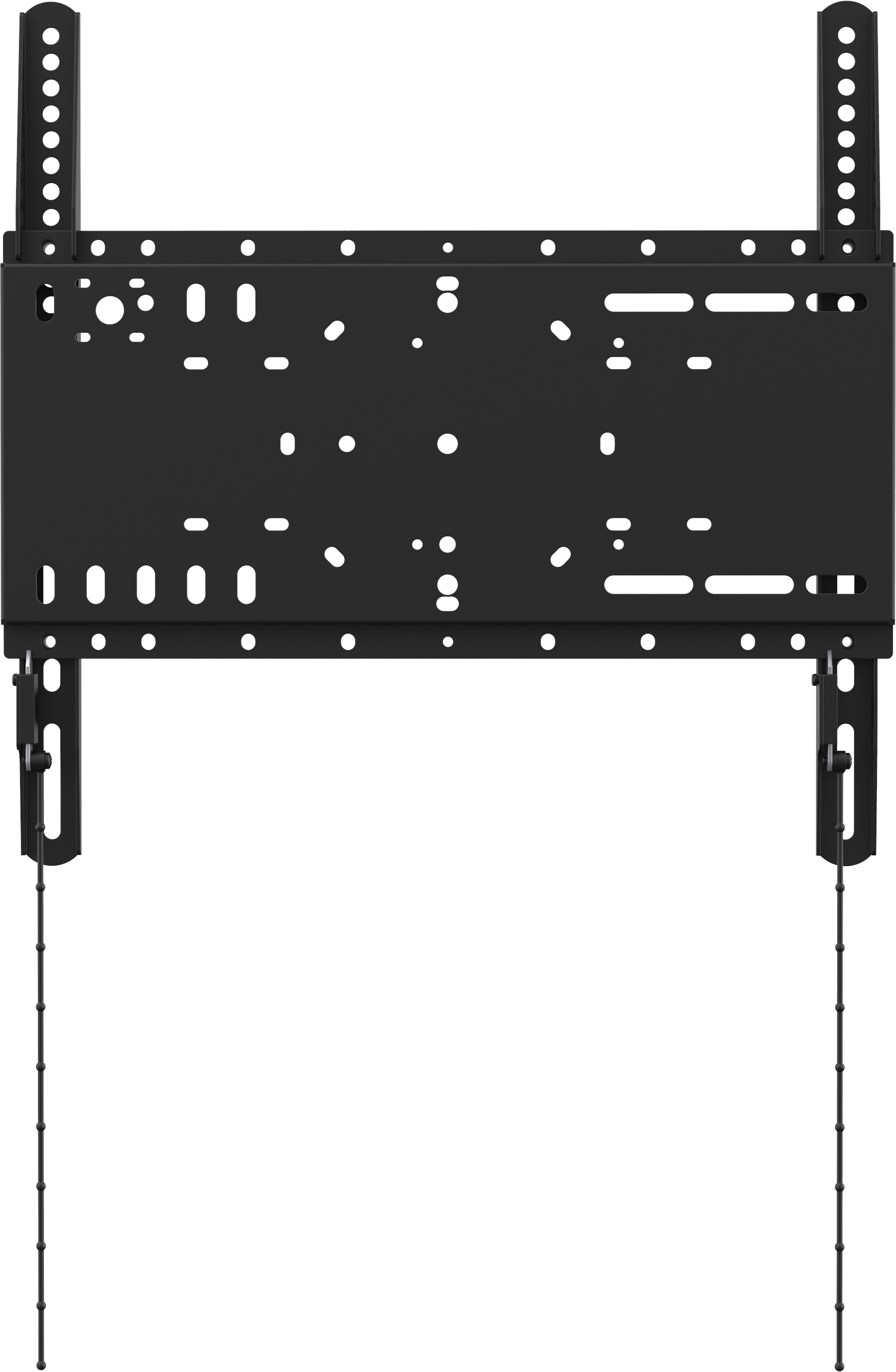 Vision VFM-W4X4 - fixed wall mount - 37-70 inch - VESA 400x400mm - up to 100kg - black