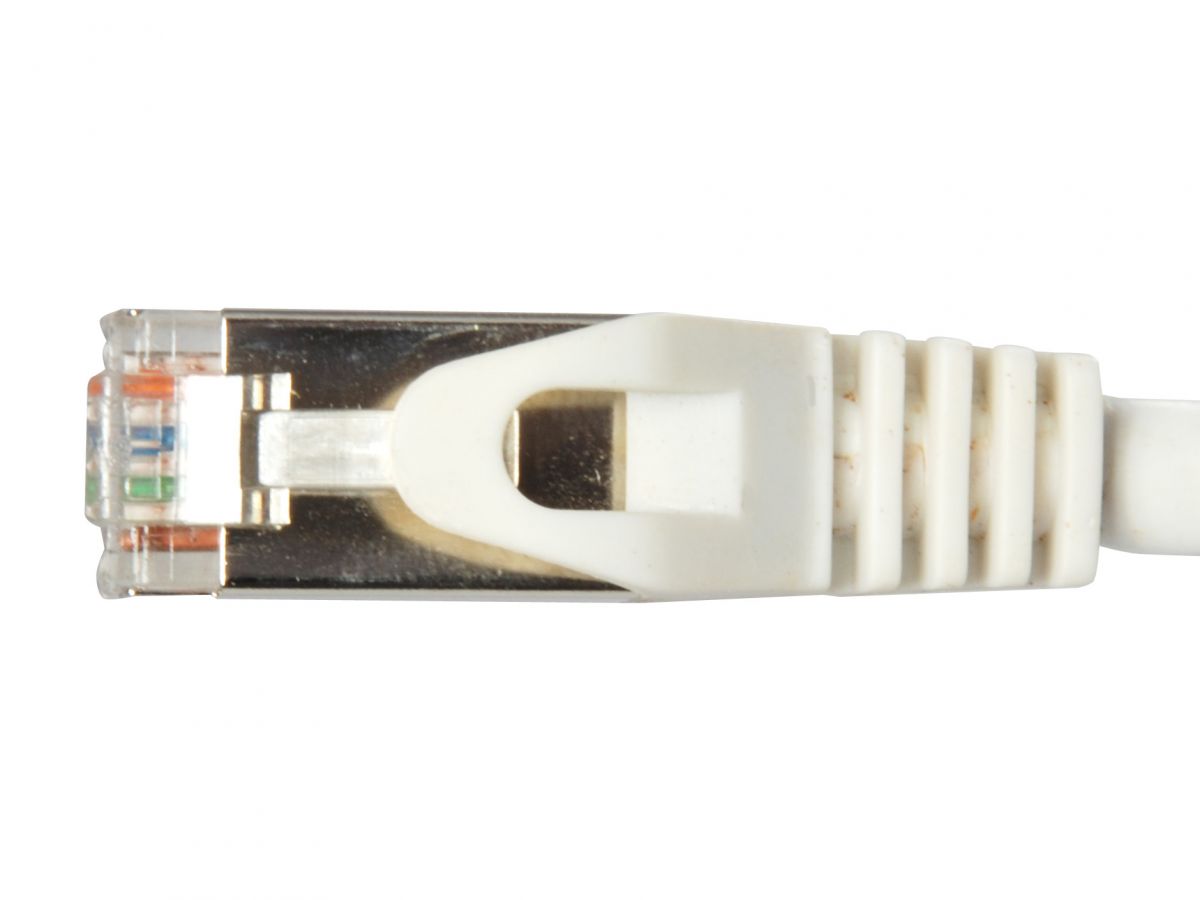 EQUIP 605716 Patchkabel CAT6A/CAT7 - S/FTP - PIMF - LSOH - 10 m - Weiß