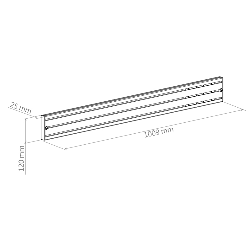 Hagor CPS – Alu Rail 1000 mm - 3212