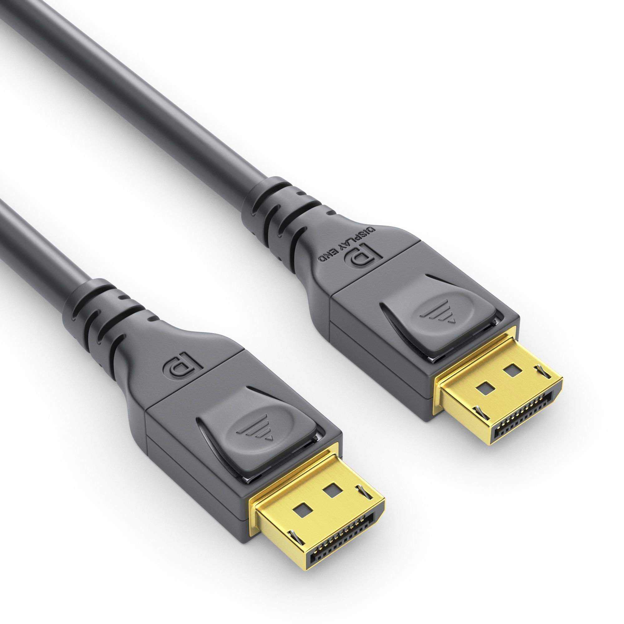 PureLink PI5010-125 - Zertifiziertes 8K DisplayPort Kabel - PureInstall - 12,5 Meter - Schwarz