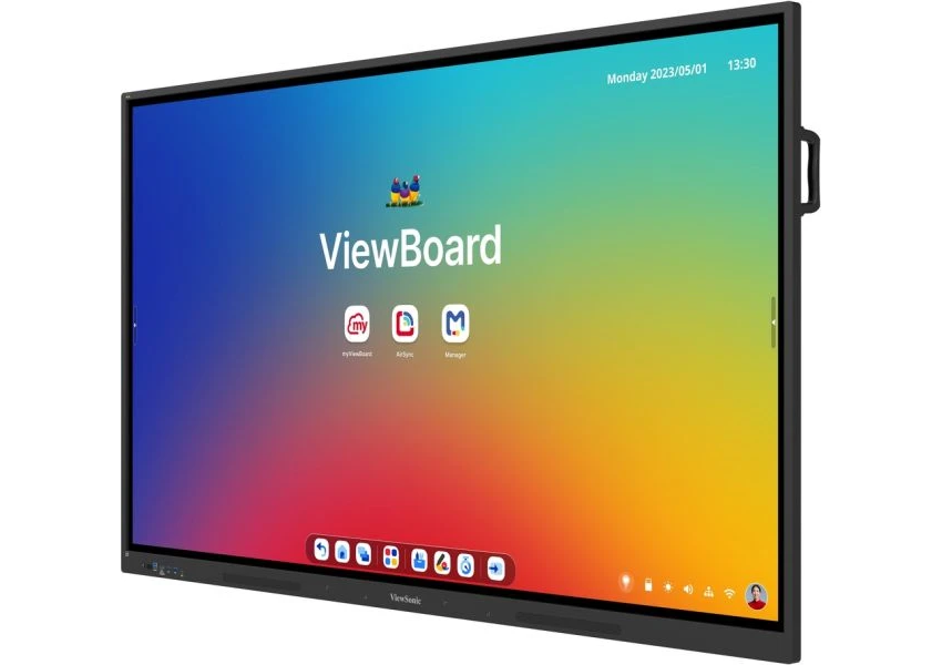 ViewSonic IFP8634 ViewBoard - 86 Zoll - 450 cd/m² - 4K - Ultra-HD - 3840x2160 Pixel - Android 14 EDLA- 40 Punkt - Touch Display 