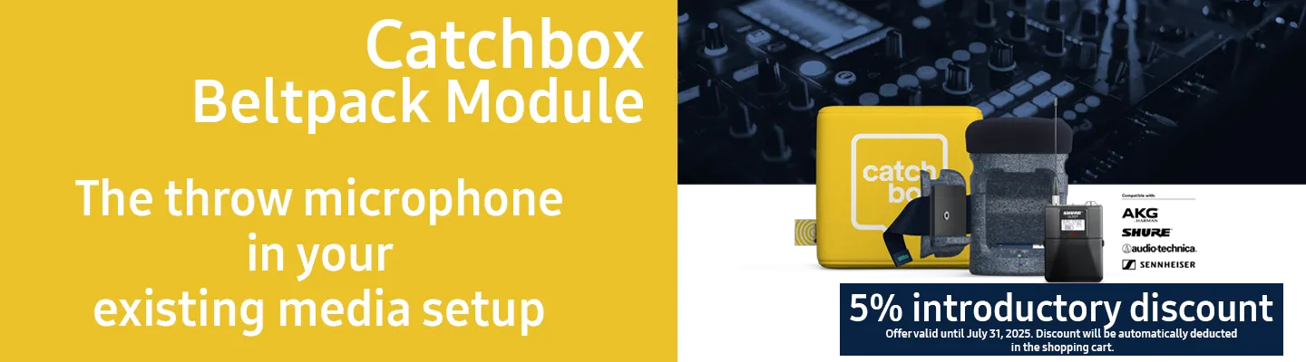 Catchbox main category landing page