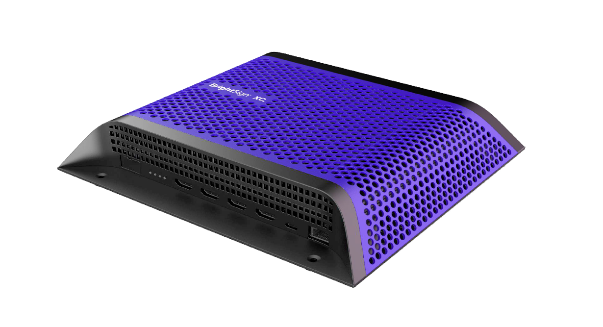 BrightSign XC4055 Elite Digital Signage Player - (4xVideo) Multi-Headed-8K-Player - 3D grafikfähig - XC5 Serie