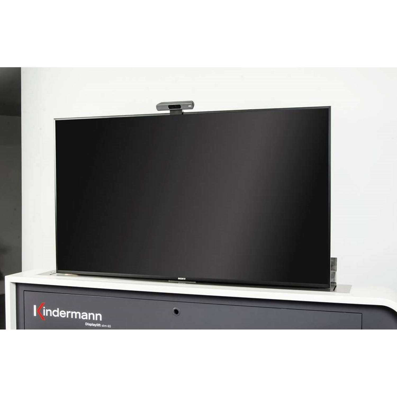 Kindermann K120M - 4K UHD Webcam - 8MP - 120° Blickwinkel - kompatibel mit Windows und Mac - kleine Räume - Schwarz
