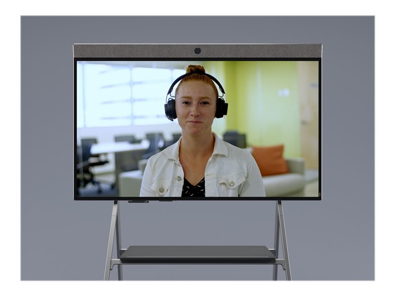 Neat Board for Zoom and MS Teams - 65 Zoll All-in-One-Videokonferenzdisplay mit Tischstandfuß - Neat Pad inklusive